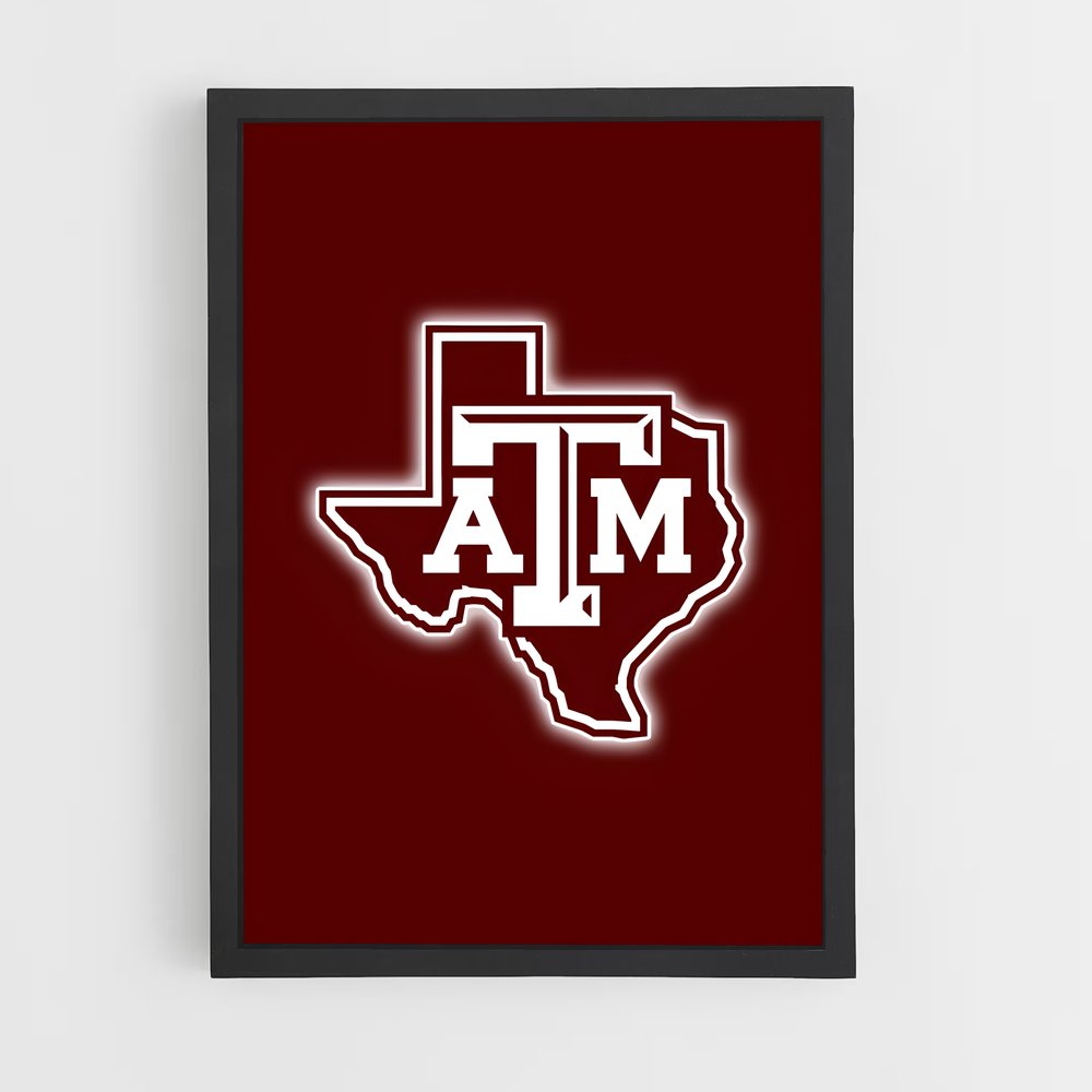 Poster Aggies Pride – affiche Baseball (vue 2)